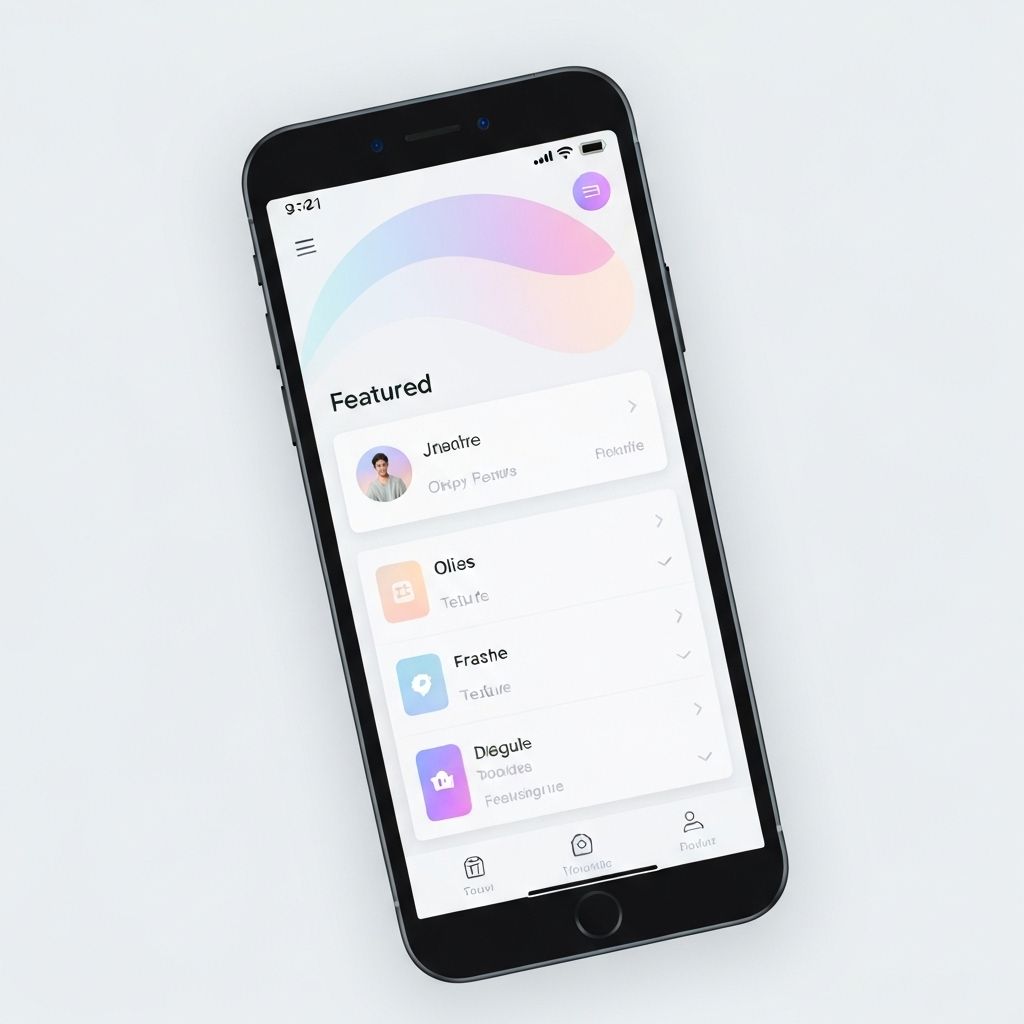 iOS app development showcase